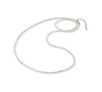 Perlenkette ENGELSRUFER "Rituals of Love - Süßwasserperle, ERN-70-PE" Halsketten Gr. Silber 925 (Sterlingsilber)-Perlen, Länge: 70 cm, bunt (silberfarben, weiß) Damen Perlenketten mit Süßwasserzuchtperle (43995360-0)