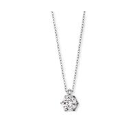 Engelsrufer Kette ERN-SHINY-ZI – 925er Silber rhodiniert, Zirkonia-Anhänger, 44 cm, Damen