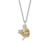 Engelsrufer Kette Silber ERN-ANGEL-HEART-BIG Gold plattiert