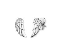 Paar Ohrstecker ENGELSRUFER "Schmuck Geschenk, Engelsflügel, ERE-FLYWING-ST" Ohrringe Gr. Silber 925 (Sterlingsilber), silberfarben Damen Ohrstecker zu Kleid, Shirt, Jeans, Sneaker Anlass Geburtstag Weihnachten (69027037-0)