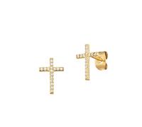 Engelsrufer - Engelsrufer-Ohrringe-ERE-Lilcross-Zi-StG gold