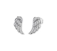 Engelsrufer ERE-LILWING-ZI-ST Damen Ohrstecker Flügel Silber Weiß