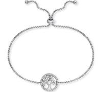 Engelsrufer ERB-LILTREE-ZI Damen Armband Lebensbaum Silber weiß 22 cm