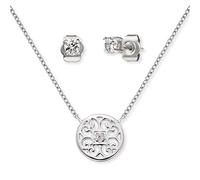 Engelsrufer Set ERMT-LILORNA-ZI Halskette und Ohrstecker Sterling Silber