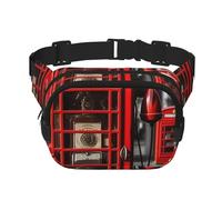 England UK Retro London Telefon-Gürteltasche, klein, modisch, Umhängetasche, leichte Schultertasche, Brusttasche, Bauchtasche für Damen und Herren, Laufen, Workout, Wandern, Reisen