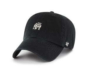 Englische Bulldogge Icon Dog Cap '47 CLEAN UP Schwarz - ONE SIZE