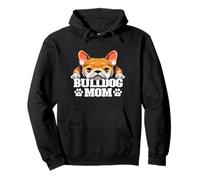 Englische Bulldogge Mama süße Bulldogge Mama lustige Frauen Pullover Hoodie