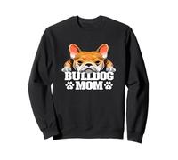 Englische Bulldogge Mama süße Bulldogge Mama lustige Frauen Sweatshirt