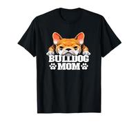 Englische Bulldogge Mama süße Bulldogge Mama lustige Frauen T-Shirt