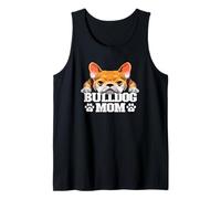 Englische Bulldogge Mama süße Bulldogge Mama lustige Frauen Tank Top
