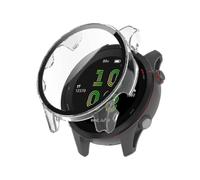 Enhanced Garmin Forerunner 255 Watch Protection: Scratch & Fall-Resistant PC Case with Tempered Glass Screen Defender - TW Compatible