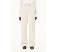 ENIJAA HIGH WAIST WIDE JEANS | 100% recycelte Baumwolle Non Stretch - beige (31-32)