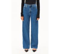 ENIJAA HIGH WAIST WIDE JEANS | 100% recycelte Baumwolle Non Stretch - blau (31-32)