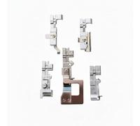 Eniyako Nähmaschinen-Füßchenset für Gritzner 788 Overlock, mit Paillettenfuß, Blindstichfuß, Kräuselfuß, Elastikfuß (Gummibandfuß), Biesenfuß