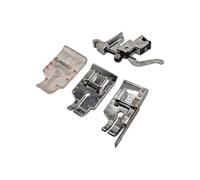 Eniyako Patchworkfuß-Set 1/4 Zoll 3-teilig + Nähfußhalter Snap-On für Janome Nähmaschinen - 4-teiliges Set für Patchwork, Quilten, Applikationen, Taschen, Deko-Nähen
