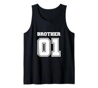 Enjoy World NO.1 Brother 01 Sport Style, Best Lil. Bro Ever Tank Top