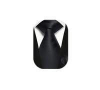 Enlision Herren Krawatte schwarz mit Einstecktuch Set für Hochzeit Business Herren Streifen Krawatte Taschentuch Set für Formelle Geschäfte Beerdigung Anzug,Schwarz