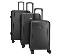 Enrico Benetti Edmonton Kofferset 3 teilig-Black Schwarz M