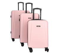 Enrico Benetti Edmonton Kofferset 3 teilig-Pink Rosa M