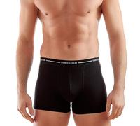 Enrico Coveri (6 Stück) Boxershorts aus elastischer Baumwolle., Schwarz L