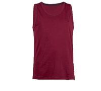 Enrico Coveri Buntes Herren-Tanktop Angebot 3 Stück aus gekämmter Baumwolle, Rudergerät für Herren, Tanktop für Herren, 1 Stück Bordeaux Melange, XL