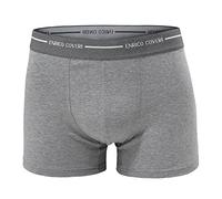 Enrico Coveri Pack 6 Paar Herren-Slip/Boxershorts aus Baumwolle, bi-elastisch, sortiert, Art.1000, 6 Paar Boxershorts, sortiert, L