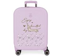 Enso Beautiful Day Lila Kabinenkoffer 40x55x20 cm Starres ABS Integriertes TSA-Schloss 37L 2,74 kg 4 Doppelräder Handgepäck