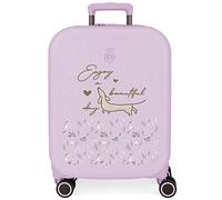 Enso Beautiful Day Lila Kabinenkoffer 40x55x20 cm Starres ABS Integriertes TSA-Schloss 37L 3,22 kg 4 Doppelräder Handgepäck
