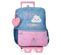 Enso Dreamer Rucksack mit Trolley, Blau, 25 x 32 x 12 cm, Polyester, 9,6 l, blau, Rucksack mit Trolley