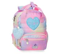 Enso Free Spirit Rucksack, anpassbar, Mehrfarbig, 23 x 28 x 10 cm, Polyester, 6,44 l, bunt, Talla única, Anpassbarer Rucksack