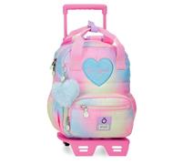 Enso Free Spirit Rucksack mit Trolley, Mehrfarbig, 23 x 25 x 10 cm, Polyester, 6,44 l, bunt, Talla única, Rucksack mit Trolley