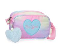 Enso Free Spirit Umhängetasche, Mehrfarbig, 19,5 x 11,5 x 7,5 cm, Polyester, bunt, Talla única, Umhängetasche