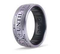Enso Rings Wizarding World of Harry Potter Collection - Bequeme Silikonringe - Bis zum Ende - Größe 12, 12, Silikon, ohne Edelstein, 12, Silikon, kein Edelstein, 38, Silikon, Kein Edelstein