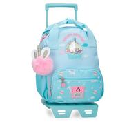 Enso Unicorn Paradise Wanderrucksack Türkisblau 30x38x12 cm Polyester 13.7L