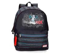 Enso Wall Ride Laptop-Rucksack an Trolley anpassbar Schwarz 32x44x17 cms Polyester 15,6" 22.78L