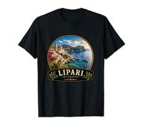 Entdecken Sie die wunderschöne Küstenlandschaft von Lipari Italien T-Shirt
