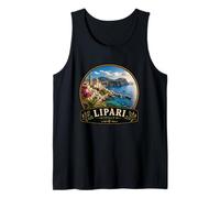 Entdecken Sie die wunderschöne Küstenlandschaft von Lipari Italien Tank Top