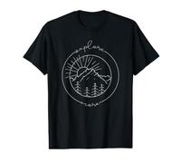 Entdecken Sie mehr Traveler Wandern Trekking Laufen Grafikkunst Preisgünstiges Grafik-T-Shirt