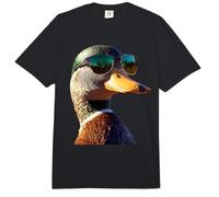 Ente mit Sonnenbrille Stockente Entlein Erpel Kleine Enten Comfort Colors Adult Heavyweight T-Shirt