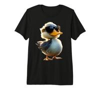 Ente mit Sonnenbrille Stockente Entlein Erpel Kleine Enten Premium T-Shirt