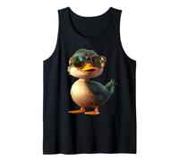 Ente mit Sonnenbrille Stockente Entlein Erpel Kleine Enten Tank Top