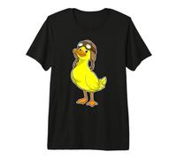 Ente Pilot Pilotenmütze Premium T-Shirt