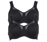 Anita 2er Sparpack Entlastungs BH Clara 5859 Gr. 105E in 1xschwarz 1xschwarz
