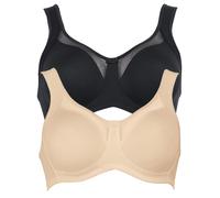 Anita 2er Sparpack Entlastungs BH Clara 5859 Gr. 85E in 1xhaut 1xschwarz