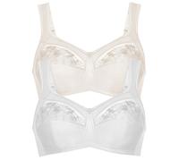 Anita 2er Sparpack Entlastungs BH 5448 Safina Gr. 115D in 1xcrystal 1xweiß