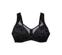 Anita BH Clara Art – Komfort-BH ohne Bügel, mit Komfortträgern, gemoldet, Microtouch, 85C Schwarz