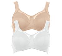 Entlastungs-BH ANITA "Komfort BH Clara", Damen, Gr. 85, Cup B, bunt (weiß beige), Obermaterial: 85% Polyamid PA. 15% Elasthan EL., BHs Entlastungs-BH (52704136-85) weiß beige