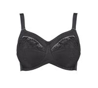 Entlastungs-BH ANITA "Komfort BH Safina", Damen, Gr. 75, Cup C, schwarz, Stoff, Obermaterial: 50% Polyamid PA. 25% Polyester PES. 10% Elasthan EL. 10% Viskose CV. 5% Baumwolle CO., BHs Entlastungs-BH 