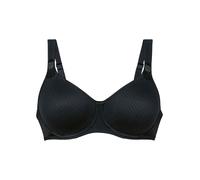 Entlastungs-BH ANITA "Komfort Bügel BH Leni", Damen, Gr. 85, Cup H, schwarz, Stoff, Obermaterial: 74% Polyamid PA. 26% Elasthan EL., BHs Entlastungs-BH (24065067-85) schwarz