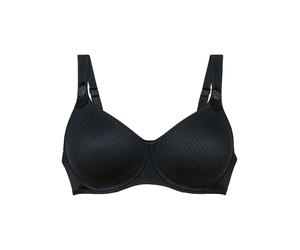 Entlastungs-BH ANITA "Komfort Bügel BH Leni", Damen, Gr. 90, Cup B, schwarz, Stoff, Obermaterial: 74% Polyamid PA. 26% Elasthan EL., BHs Entlastungs-BH (24872414-90) schwarz